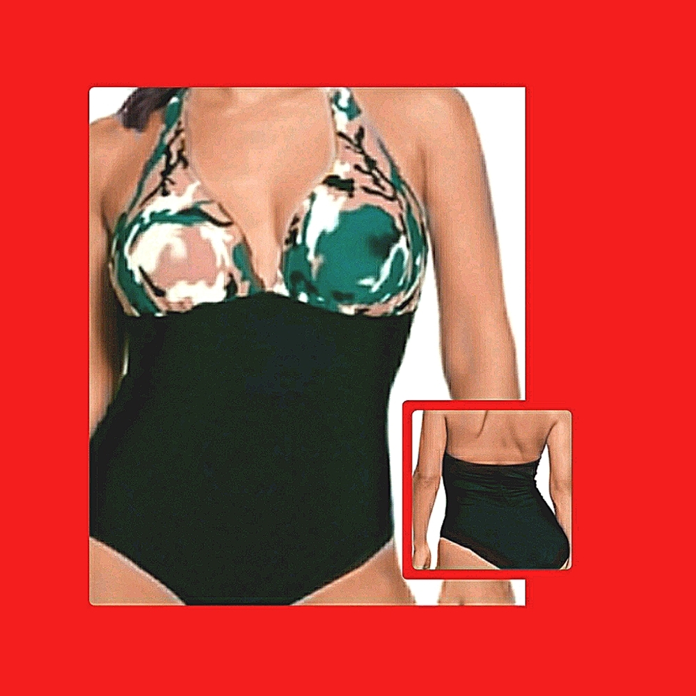 *Plus Size* 😎🏊‍♀️🤽‍♀️ Camo Swimsuit/bathingsuits